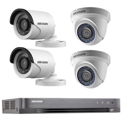 4 CCTV Camera Package